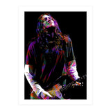 John Frusciante American Musician Guitarist Colorful (Print Only) thumbnail