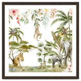 Watercolor Wild Animals Jungle thumbnail