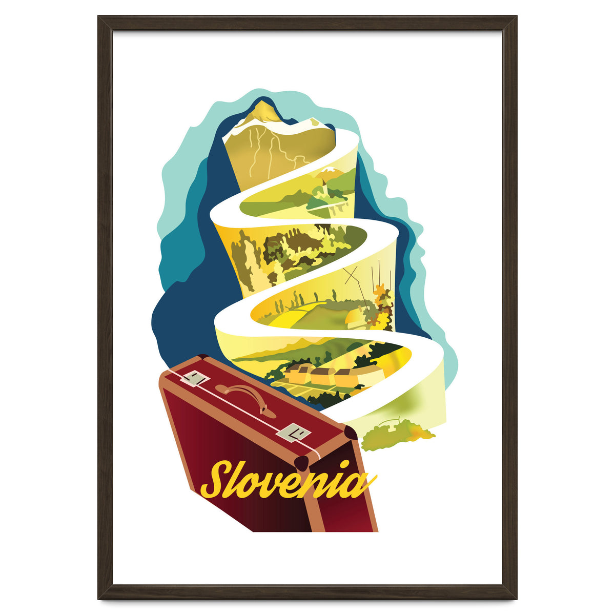 Slovenia, Mountain Road