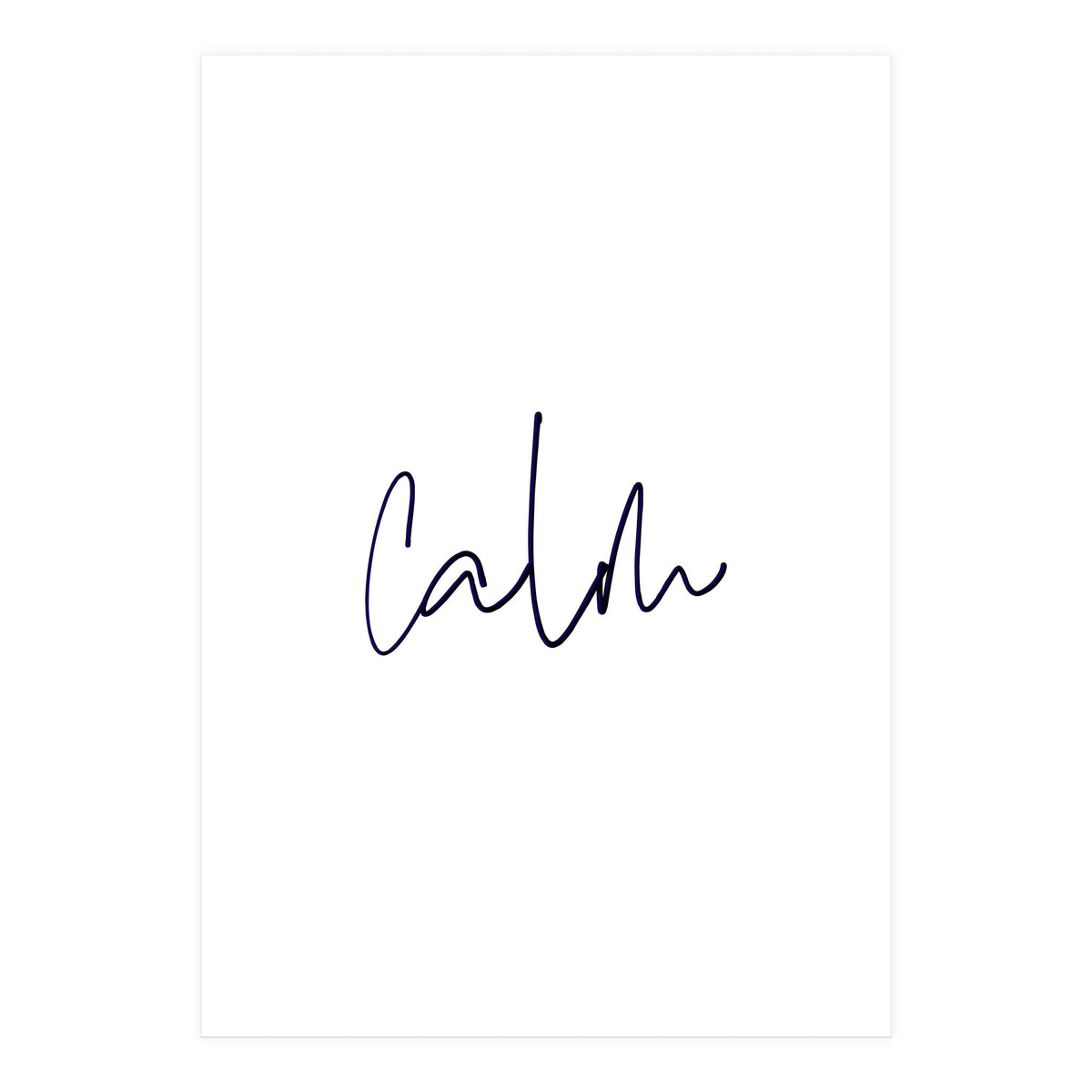 Calm (Print Only)