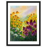 Impasto Wildflower Meadow Painting thumbnail