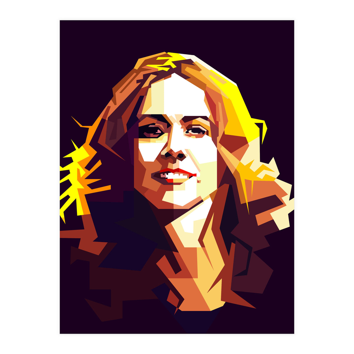 Sheryl Crow American Country Pop Singer Trending Now (Print Only)