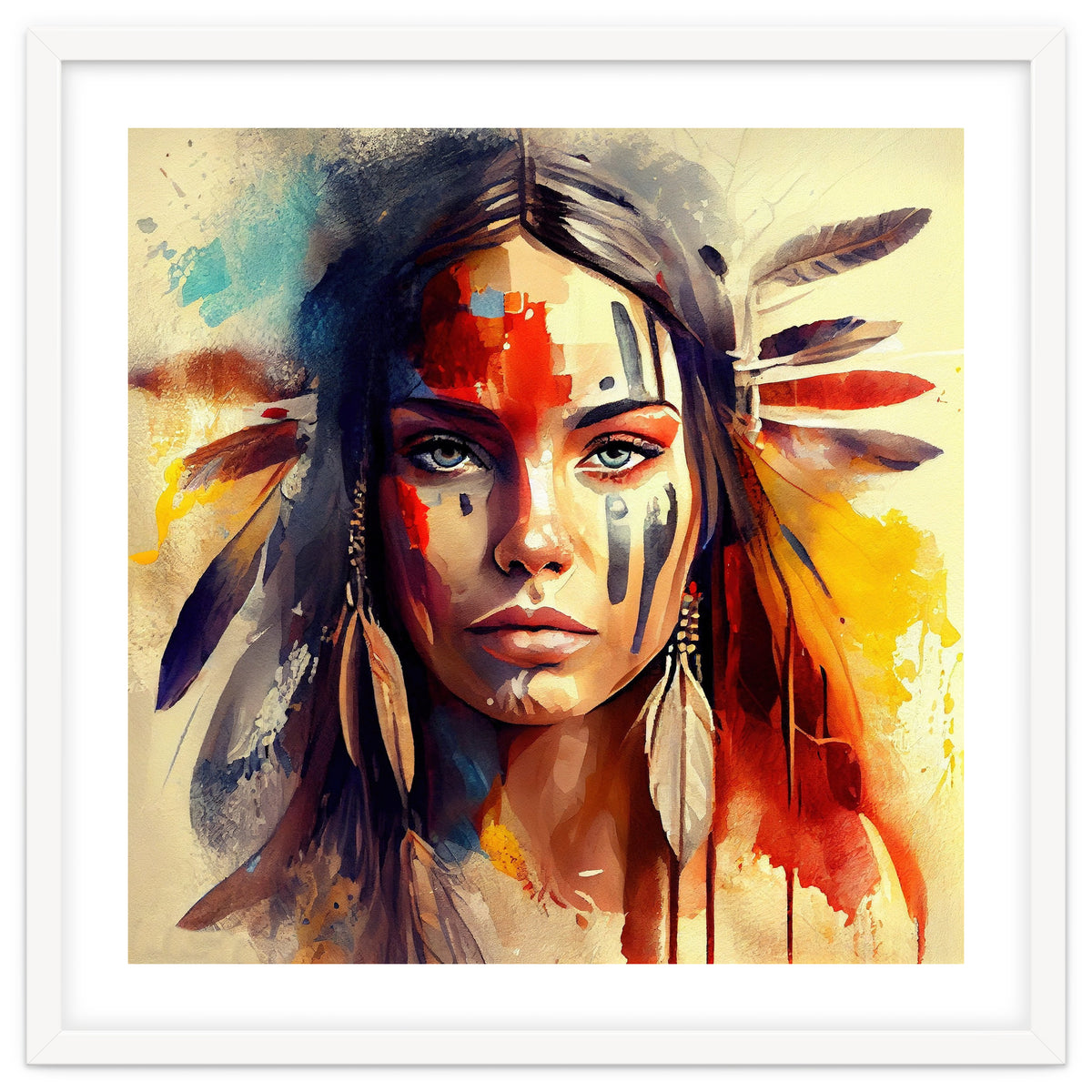 Powerful American Native Woman #3