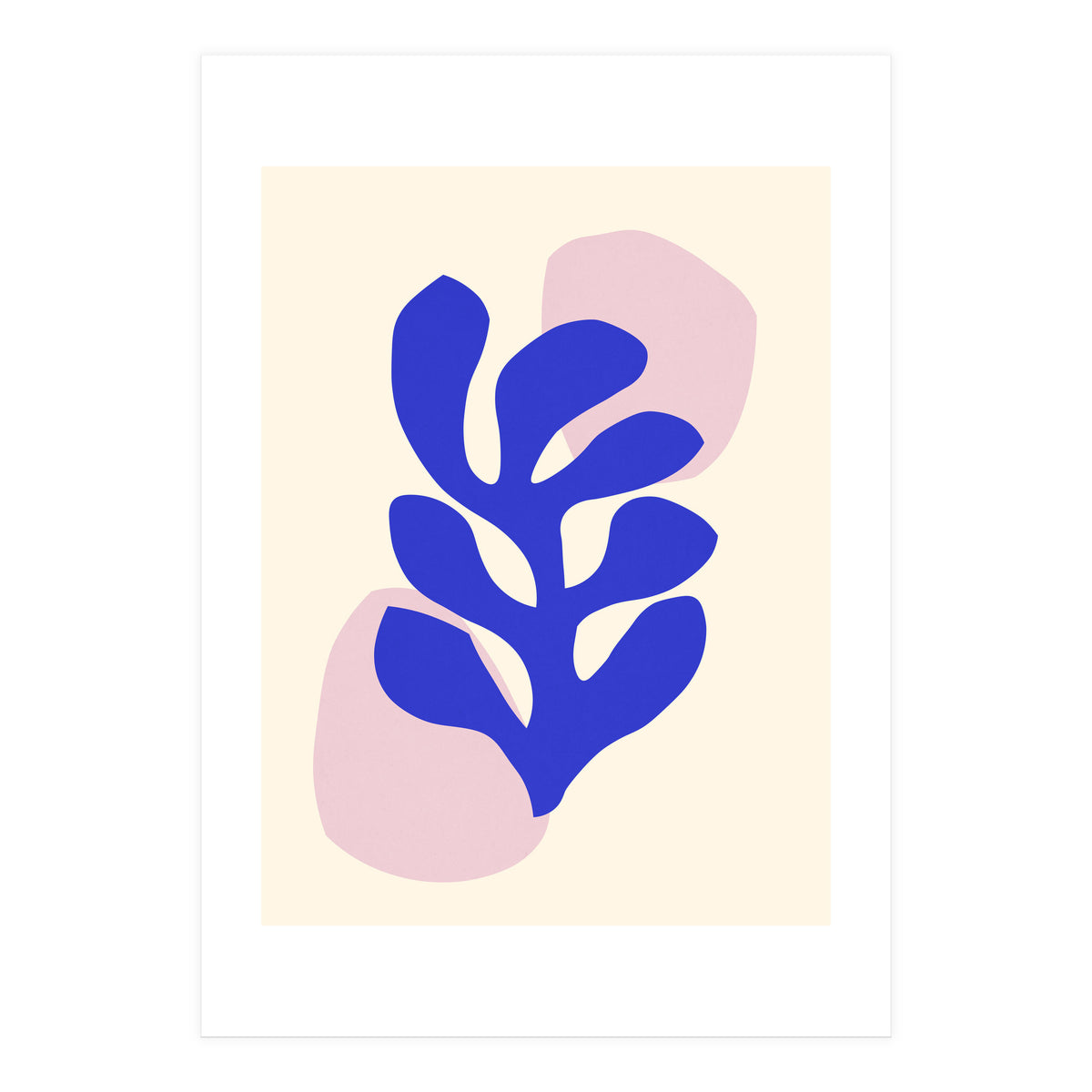 Floral matisse 8 (Print Only)