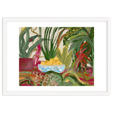 Tropical Table of Lemons still life expressionism oil thumbnail