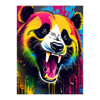 Panda, Graffiti (Print Only)