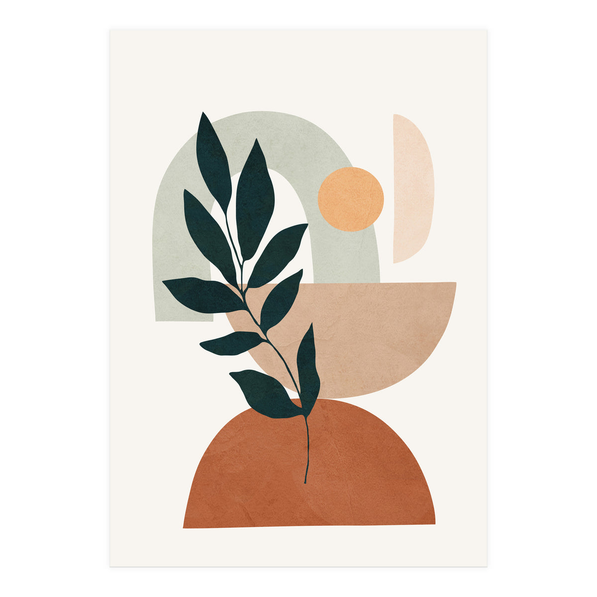 Soft Shapes IV (Print Only)