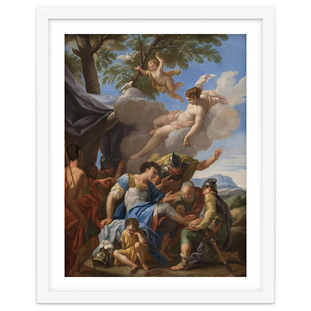 Hendrik Krock – Venus Brings Healing Herbs to the Wounded Aeneas