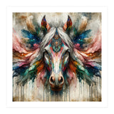 Ornate Horse Portrait (Print Only) thumbnail