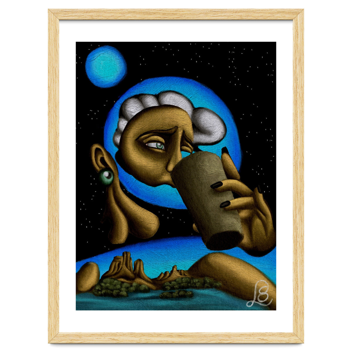 "A Drink Once In A Blue Moon"