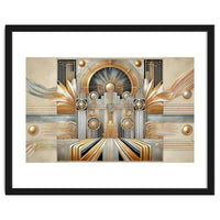 Art Deco Gold Architecture