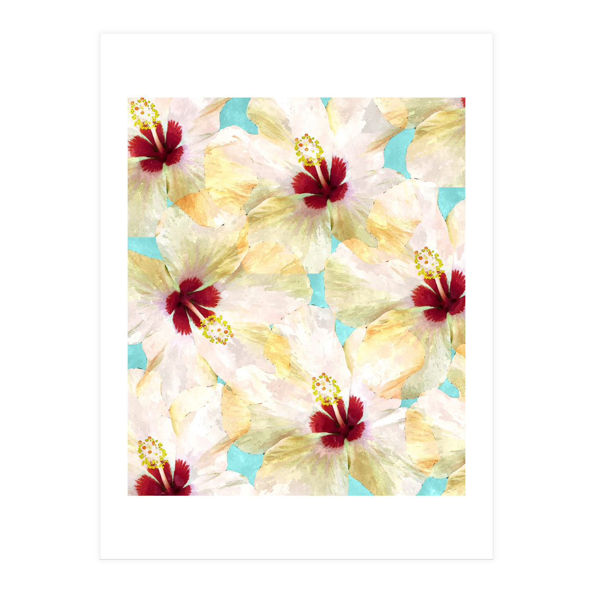 Hibiscus On Steroids (Print Only)