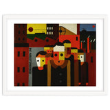 Die Arbeitsmaenner - The Workmen. Oil on canvas. thumbnail
