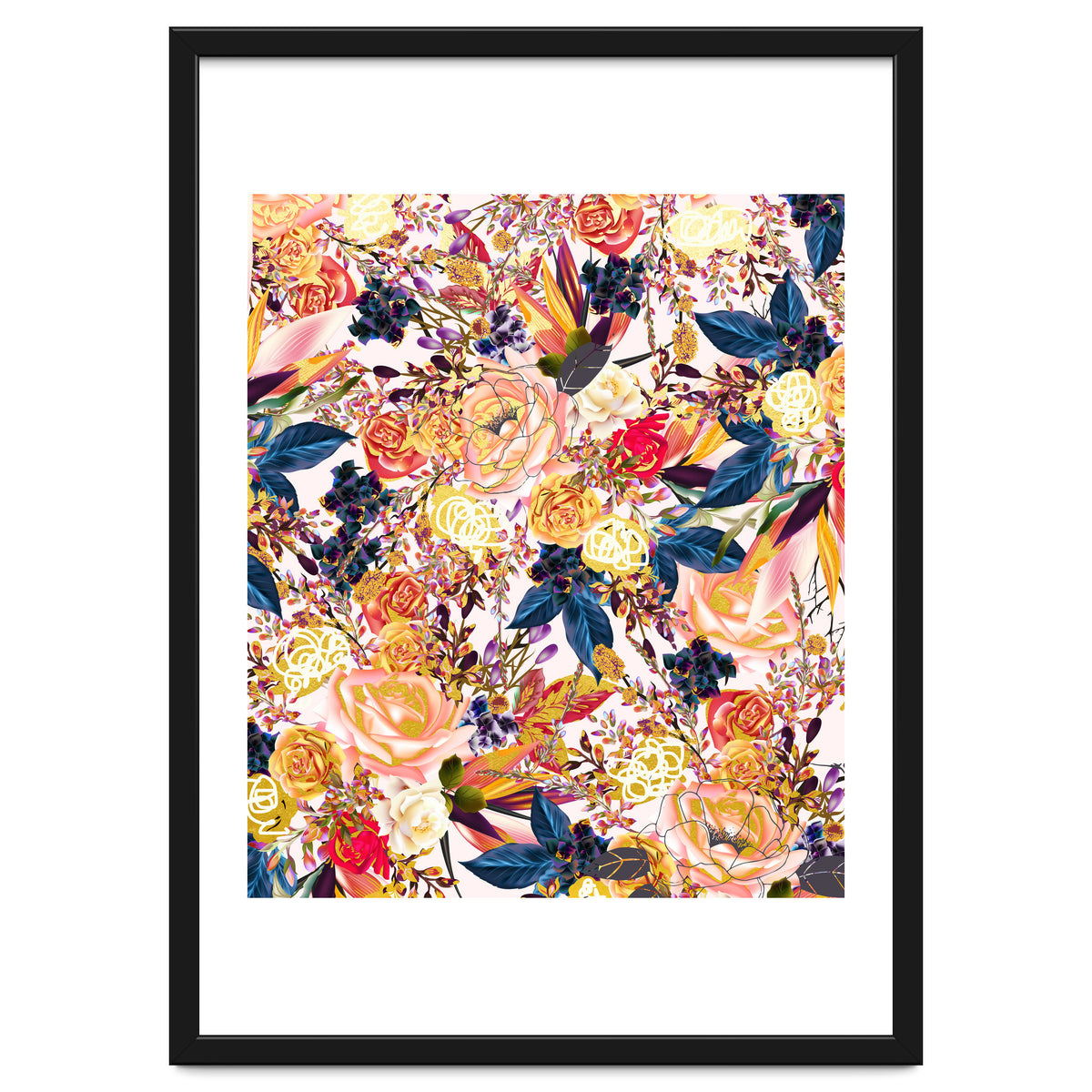 Rustic Floral #society6 #decor #buyart