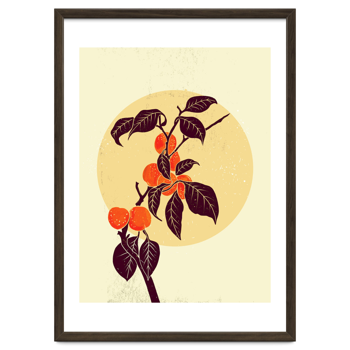 Peach Tree in the moonlight