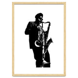 Rahsaan Roland Kirk Jazz Music Legend in Grayscale thumbnail