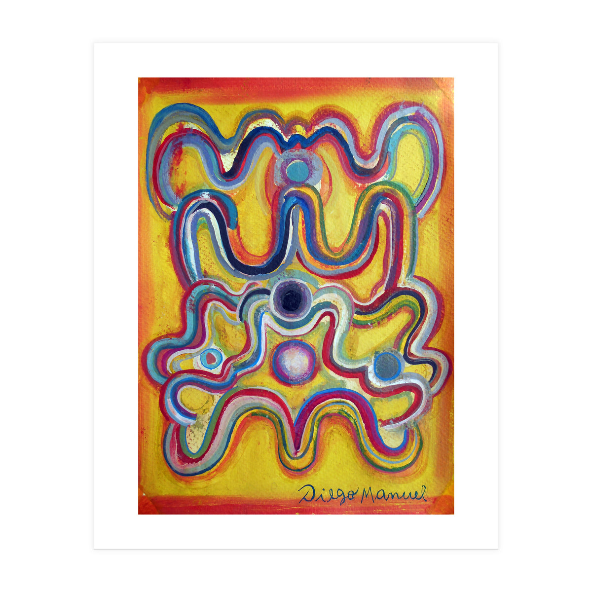 Abstracto Pop 2024 1 (Print Only)