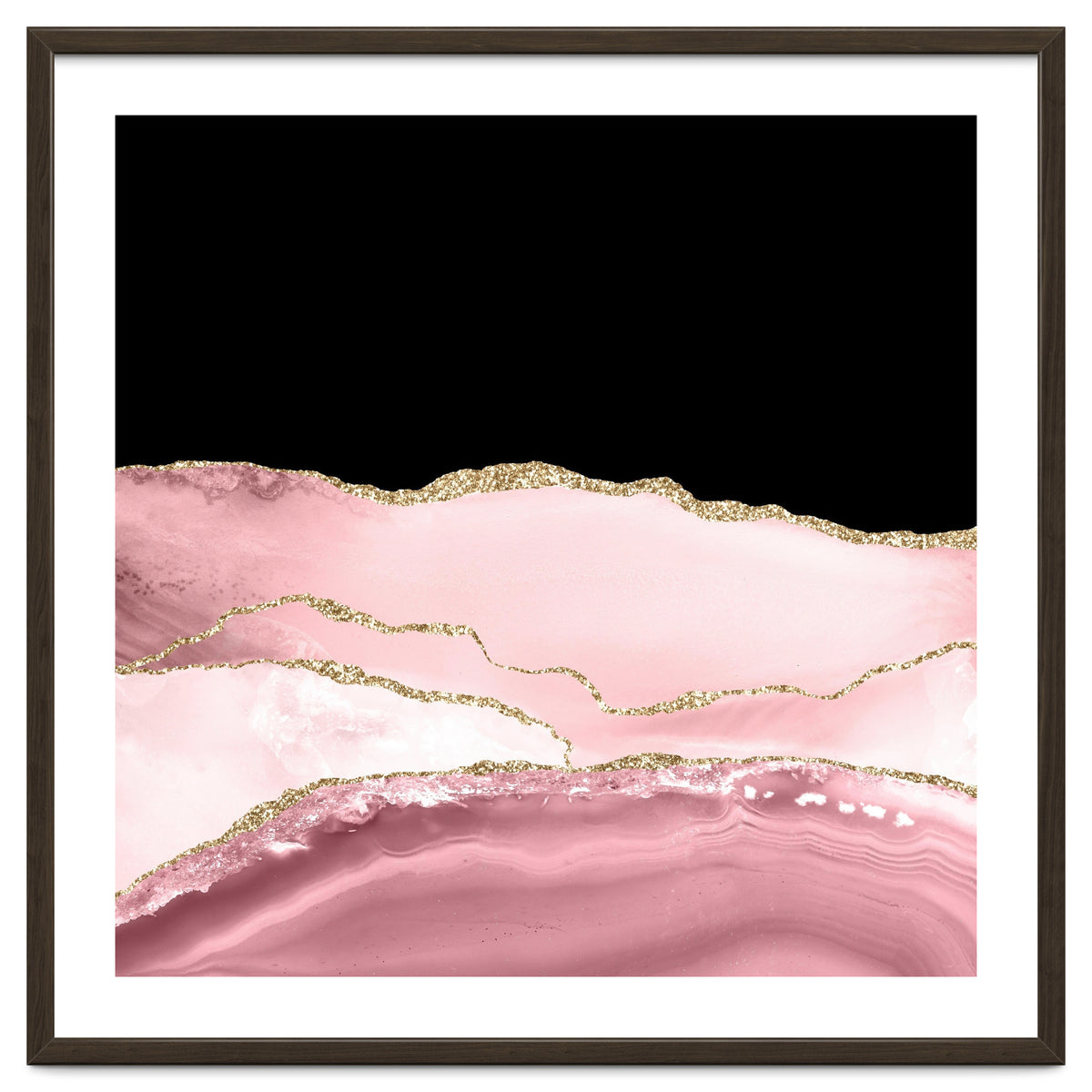 Blush & Gold Agate Texture 02