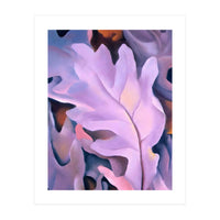 Georgia O’Keeffe – Purple Leaves (1922) | Elegant Botanical Modernist Composition in Rich Violet Tones (Print Only)