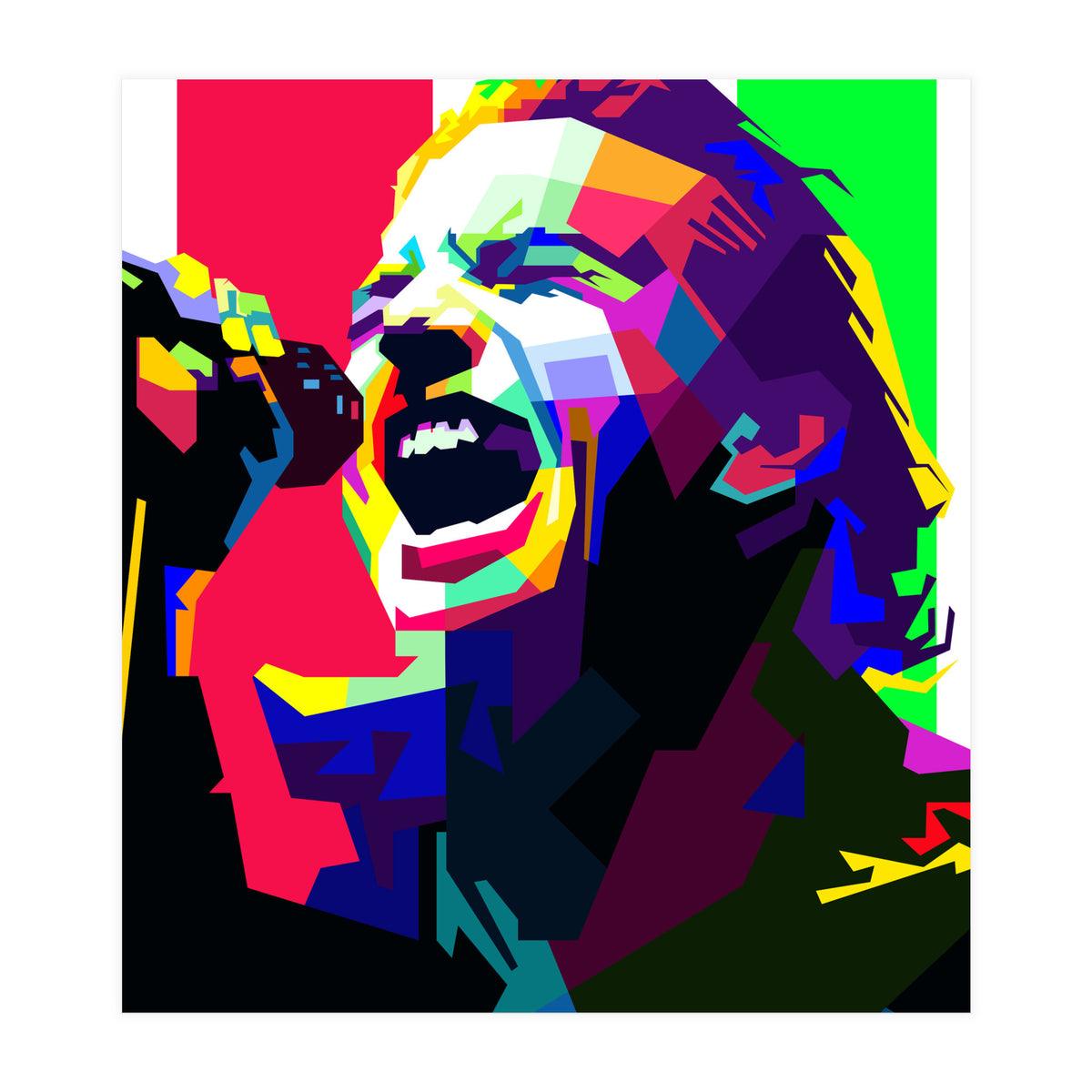 Eddie Vedder Singer Guitarist WPAP Trending Now (Print Only)