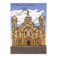 St. Estephan Church - Batroun - Lebanon (Print Only)