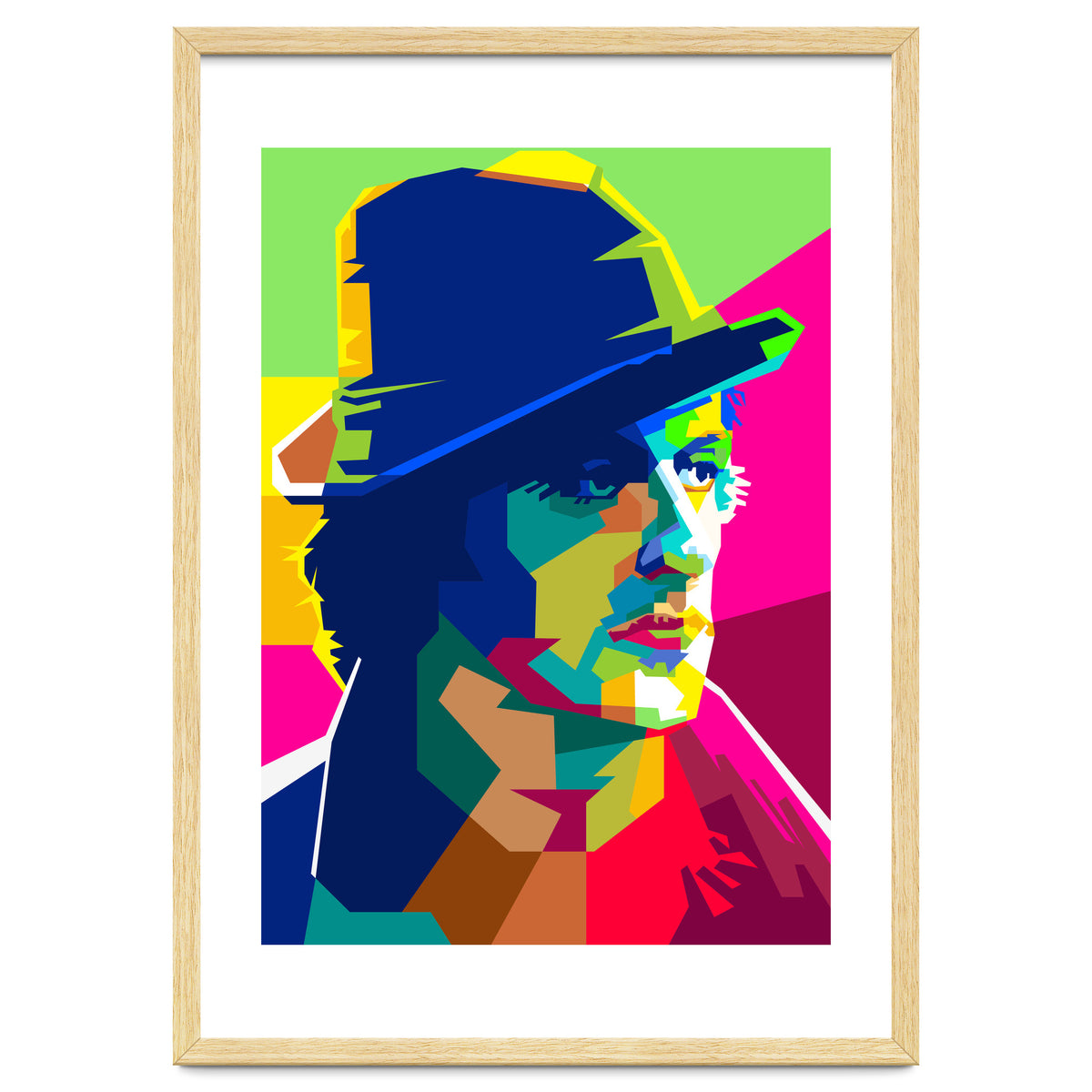 Sylvester Sly Stallone American Actor Pop Art WPAP