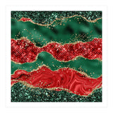 Christmas Glitter Agate Texture 06  (Print Only) thumbnail