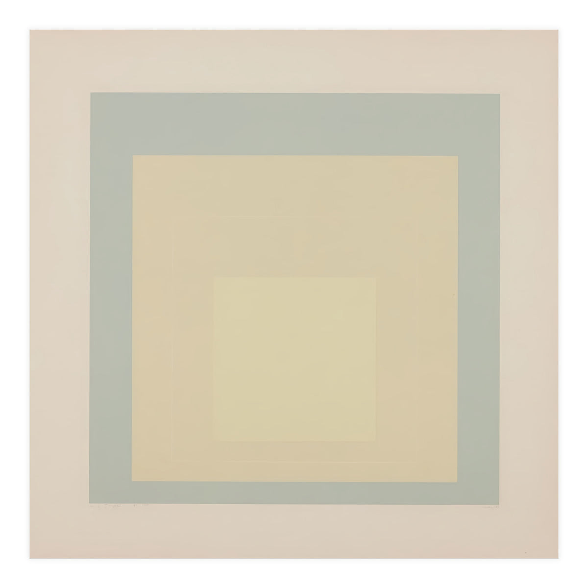 JOSEF ALBERS - HOMAGE TO THE SQUARE  (Print Only)