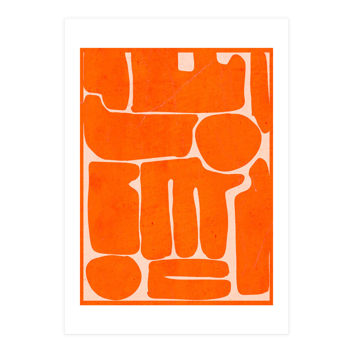 Modern Abstract Minimal Shapes 162  (Print Only)