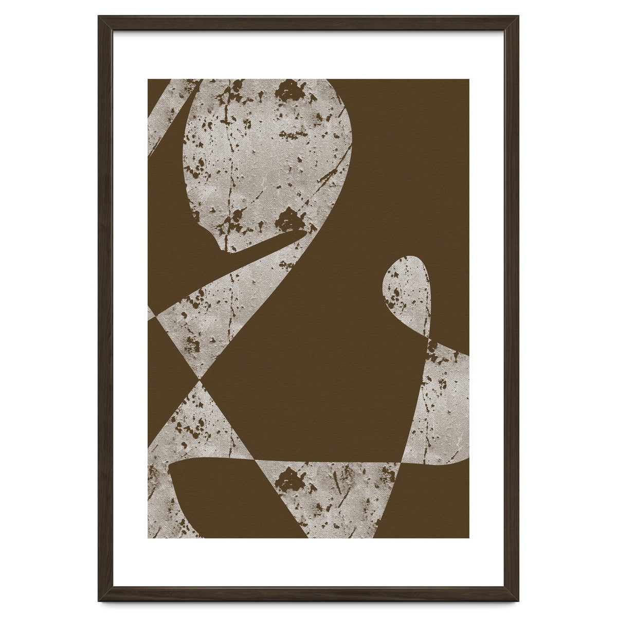 Abstract White Scratch