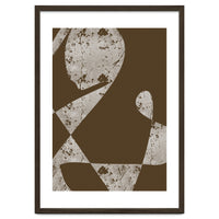 Abstract White Scratch