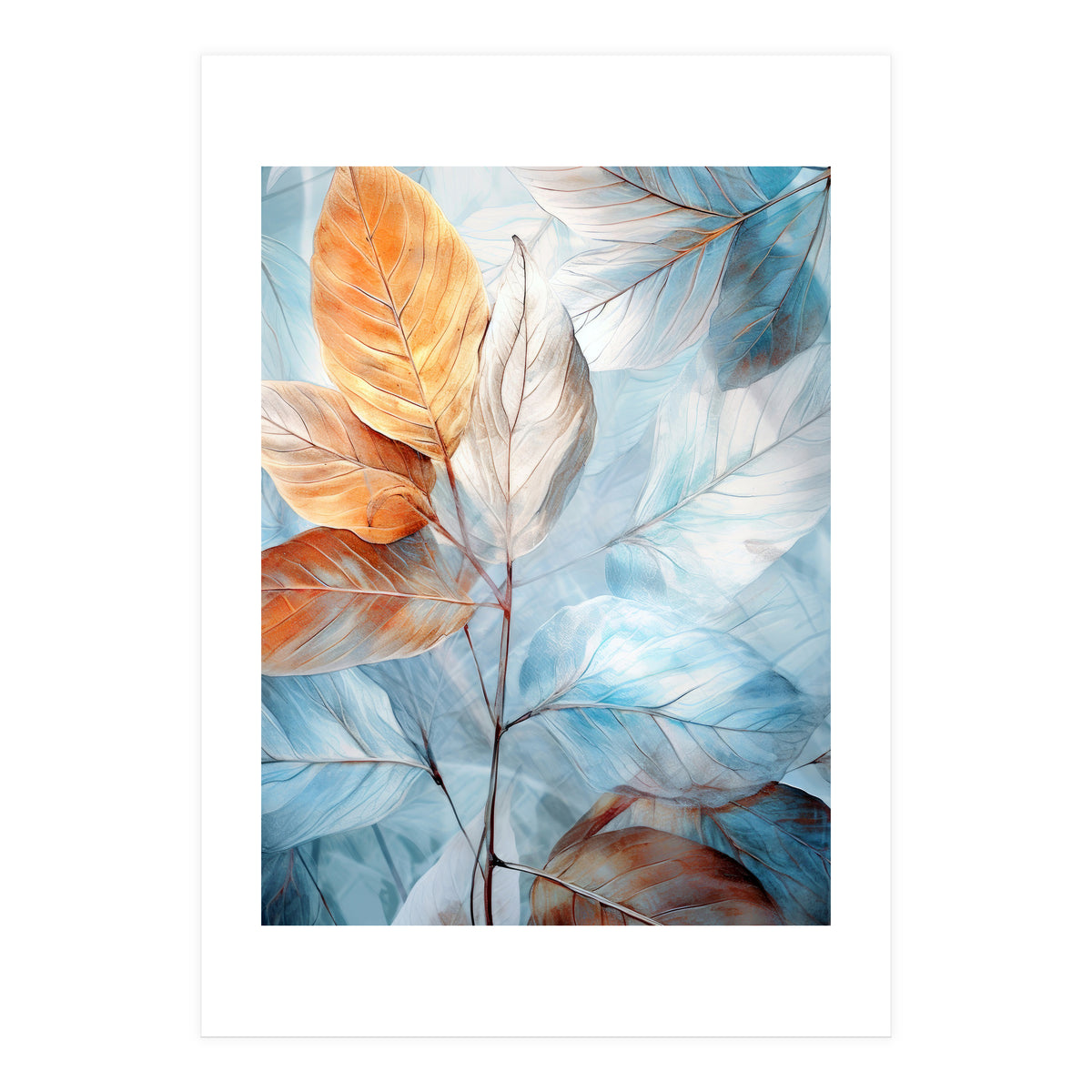 Winter leaves 3 (Print Only)