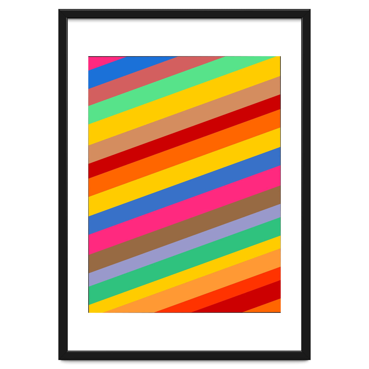 Rainbow Retro Paatern