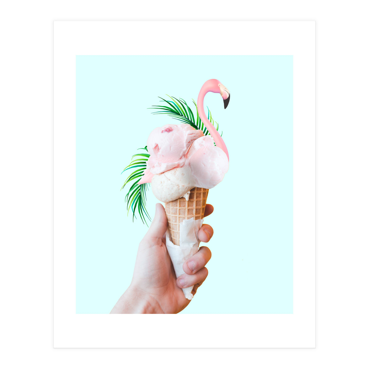 Tropical Ice Cream #society6 #decor #buyart (Print Only)