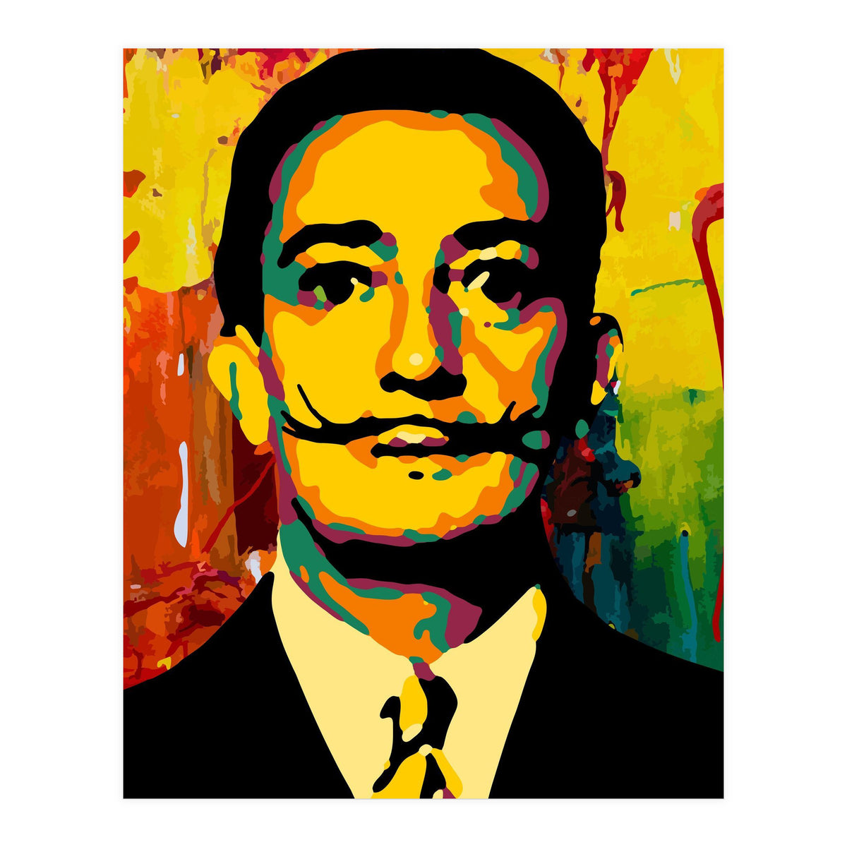 Salvador Dali Abstract (Print Only)