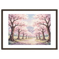 Sakura Path: Serene Cherry Blossom Avenue