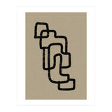 Black Minimalist Lines (Print Only) thumbnail