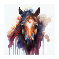 Watercolor Horse #1 (Print Only)