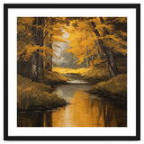 Golden Autumn Forest River thumbnail