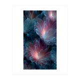 Luminous Bioluminescent Floral Abstract (Print Only) thumbnail