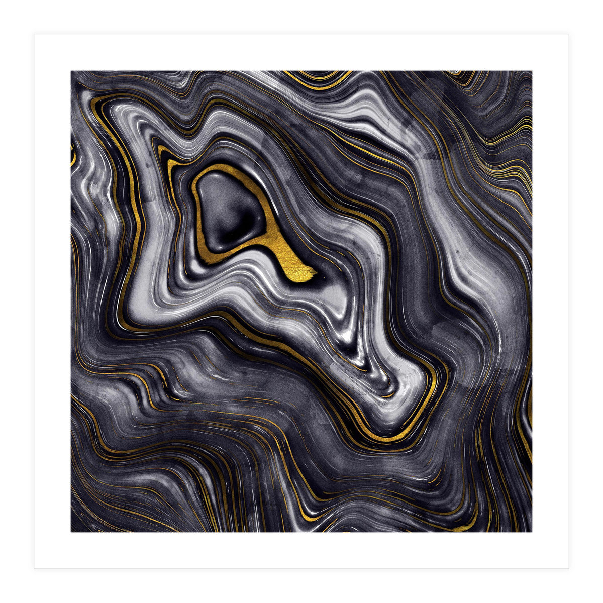 Agate Texture 02  (Print Only)