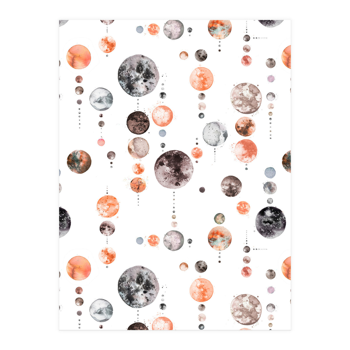 Space Full Moons (Print Only)