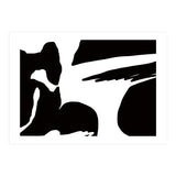 black abstract shape (Print Only) thumbnail
