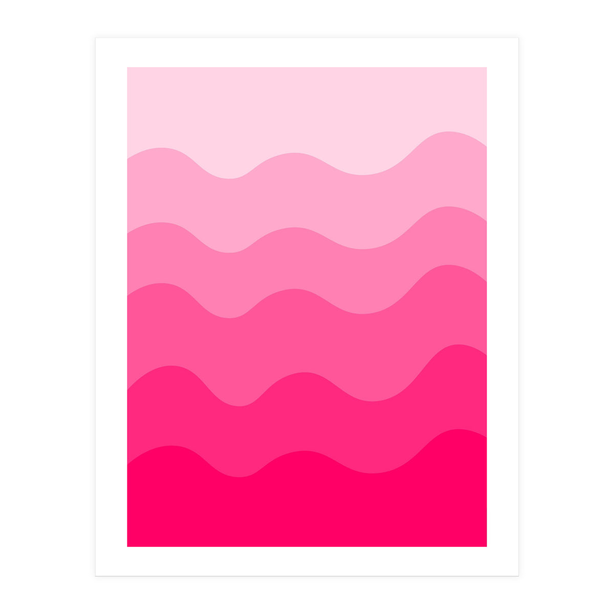 Pink gradient design (Print Only)