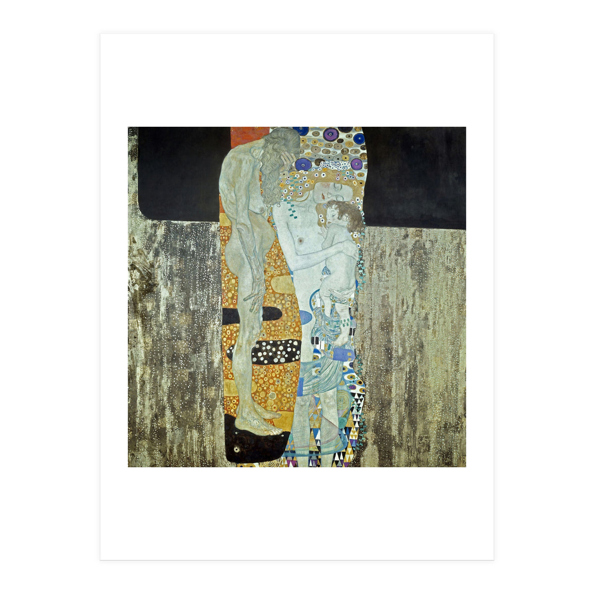 'The Three Ages of Woman', 1905, Oil on canvas, 180 x 180. (Print Only)