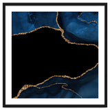 Navy & Gold Agate Texture 04 thumbnail