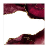 Burgundy & Gold Agate Texture 29  (Print Only) thumbnail