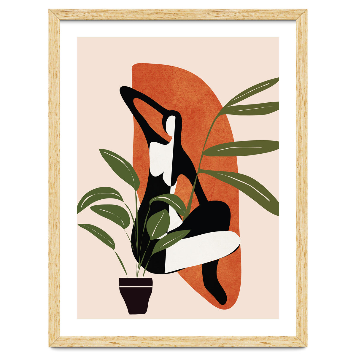 Abstract Female Figure
