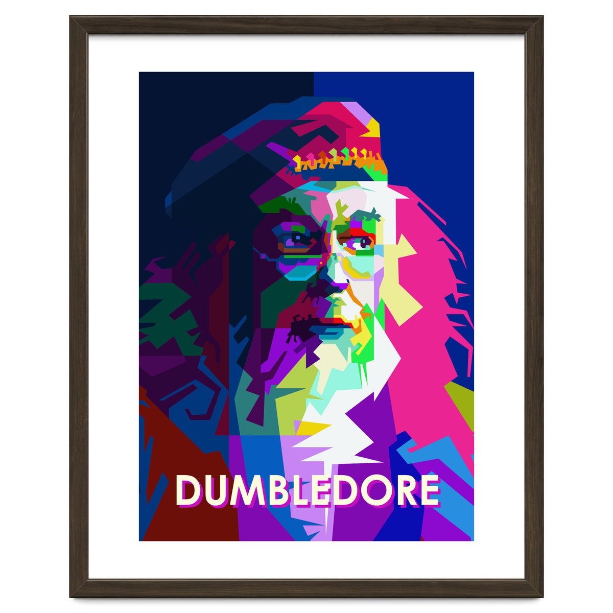 Albus Dumbledore In Pop Art WPAP