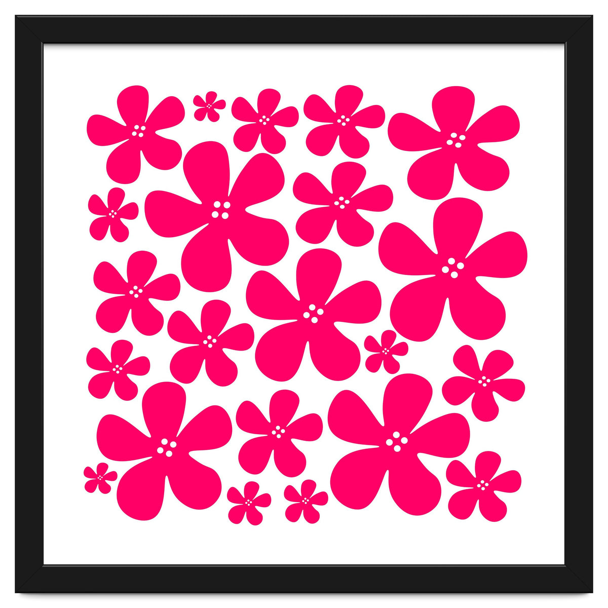Pink Flowers Pattern